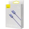Baseus CAJY000205 Crystal Shine Series Datový Kabel USB-C - Lightning 20W 1,2m Purple
