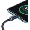 Baseus CAJY000601 Crystal Shine Series Datový Kabel USB-C - USB-C 100W 1,2m Black