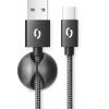 ALIGATOR PREMIUM 2A kabel, USB-C, černý