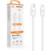ALIGATOR Datový kabel POWER 3A, USB-C/microUSB bílý