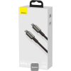 Baseus datový kabel Tungsten Gold USB-C/USB-C 2m 100W černý