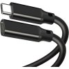 PremiumCord Prodlužovací kabel USB 3.2 generation 2, C/male - C/female, 1m