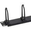 Triton vyvazovací panel RAB-VP-X11-A1, 19", 1U, 6x háček velký, černý