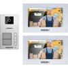 EVOLVEO DoorPhone AP2-2 drátový videotelefon pro dva byty s aplikací, bílý