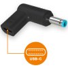 Aligator USB-C napájecí redukce 4.5*3.0mm pro notebooky HP