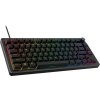 HP HyperX 75 Alloy Rise/Drátová USB/US layout/Černá