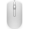 Dell MS116/Kancelářská/Optická/1 000 DPI/Drátová USB/Bílá