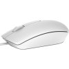 Dell MS116/Kancelářská/Optická/1 000 DPI/Drátová USB/Bílá