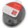 GEMBIRD Gel mouse pad with wrist support, grey