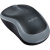Logitech M185 nano/Kancelářská/Optická/1 000 DPI/Bezdrátová USB/Šedá