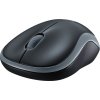 Logitech M185 nano/Kancelářská/Optická/1 000 DPI/Bezdrátová USB/Šedá