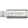 Kingston IronKey Locker+ 50/256GB/USB 3.1/USB-A/Stříbrná