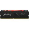 Kingston FURY Beast/DDR4/16GB/3600MHz/CL17/2x8GB/RGB/Black