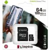 Kingston Canvas Select Plus A1/micro SDXC/64GB/UHS-I U1 / Class 10/+ Adaptér