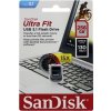 SanDisk Ultra Fit/256GB/USB 3.1/USB-A/Černá