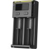 NITECORE i2 NEW inteligentná nabíjačka – dve nezávislé pozície, nabíja Li-Ion, Ni-MH, Ni-Cd, 12/230 V