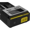NITECORE i2 NEW inteligentná nabíjačka – dve nezávislé pozície, nabíja Li-Ion, Ni-MH, Ni-Cd, 12/230 V