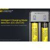 NITECORE UI2 Inteligentná nabíjačka so zdrojovým káblom USB pre 2x Li-Ion, IMR akumulátory