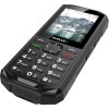 EVOLVEO StrongPhone X5, vodotěsný odolný Dual SIM telefon, černo-šedá