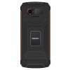 EVOLVEO StrongPhone Z6, vodotěsný odolný Dual SIM telefon, černo-oranžová