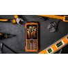 EVOLVEO StrongPhone H1, vodotěsný odolný Dual SIM telefon, oranžová