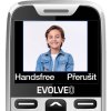 EVOLVEO EasyPhone XR, mobilní telefon pro seniory s nabíjecím stojánkem, bílá