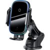 Baseus WXHW03-01 Light Electric Držák do Auta s Bezdrátovým Nabíjením 15w Black