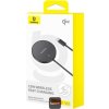 Baseus bezdrátová nabíjecí magnetická podložka Simple Mini4 Qi2 15W černá