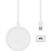 BELKIN 10W bezdrátová nabíječka se zdrojem a kabelem, bílá