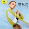 Baseus power banka Qpow 10000mAh 30W bílá s USB-C kabelem