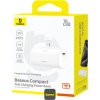 Baseus power banka 5000mAh 20W USB-C bílá