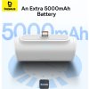 Baseus power banka 5000mAh 20W USB-C bílá