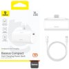 Baseus power banka 5000mAh 20W USB-C bílá