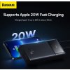 Baseus power banka Star-Lord 30000 mAh 22,5W USB/USB-C černá