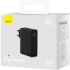 Baseus CCGP100201 GaN5 Pro Fast Nabíječka USB + 2xUSB-C 140W Black