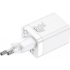 Baseus CCSUPP-E02 Super Si Quick Nabíječka USB + USB-C 30W White