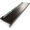 Keline patch panel Cat 5E, HD, kompaktný, 24xRJ45/s, 0,5U