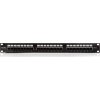 Keline patch panel Cat 5E, kompaktný, 24xRJ45/u