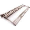 Keline patch panel Cat 6A, strieborný, osadený s 24xKEJ-C6A-S-10G