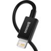 Baseus CALYS-C01 Superior Fast Charging Datový Kabel USB to Lightning 2.4A 2m Black