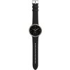 Amazfit Active 2 NFC Black Leather Round Unbuttoned