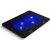 EVOLVEO A101, chladící podložka pro notebook, 2x ventilátor, modré podsvícení