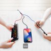Baseus datový kabel 3v1 microUSB+Lightning+USB-C 1,2m 3,5A