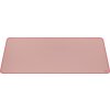 logitech desk mat studio series typing view dark rose