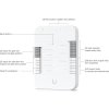 Ubiquiti UniFi Access Gate Hub - Hub pro 1 bránu a dveře, 4x PoE Out, 2x výstup Dry, 1x výstup 12V, 1x AUX, 1x PoE++ In