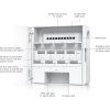 Ubiquiti UniFi Access Enterprise Hub - Hub pro 8 dveří, 10x GbE, 8x PoE Out 802.3af, 8x relé, záložní napájení
