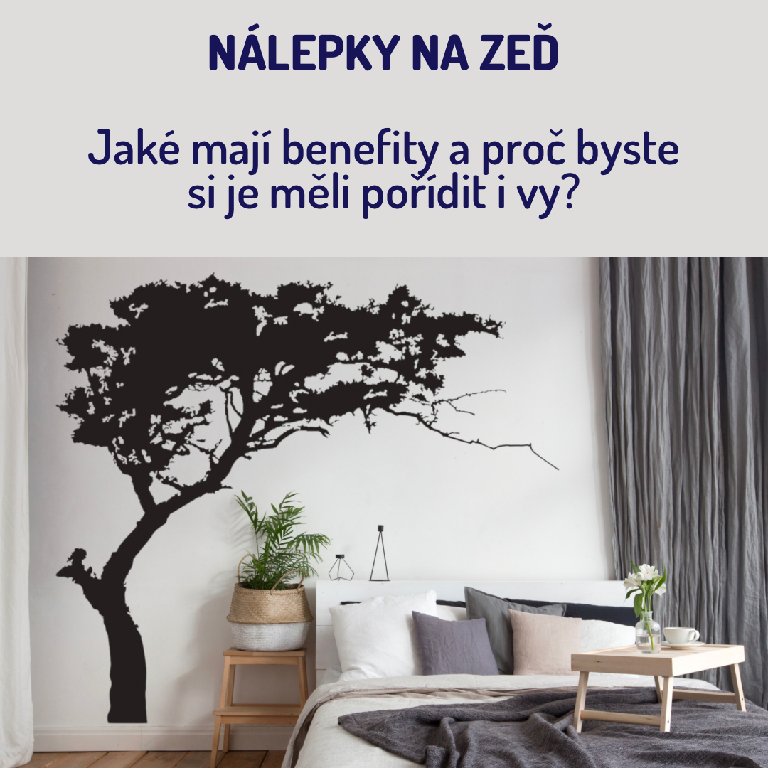 Nálepky na zeď: Jaké mají benefity a proč byste si je měli pořídit i vy?