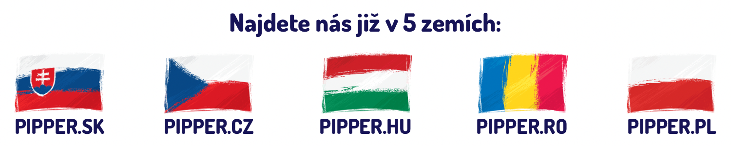 Najdete nás již v 5 zemích: