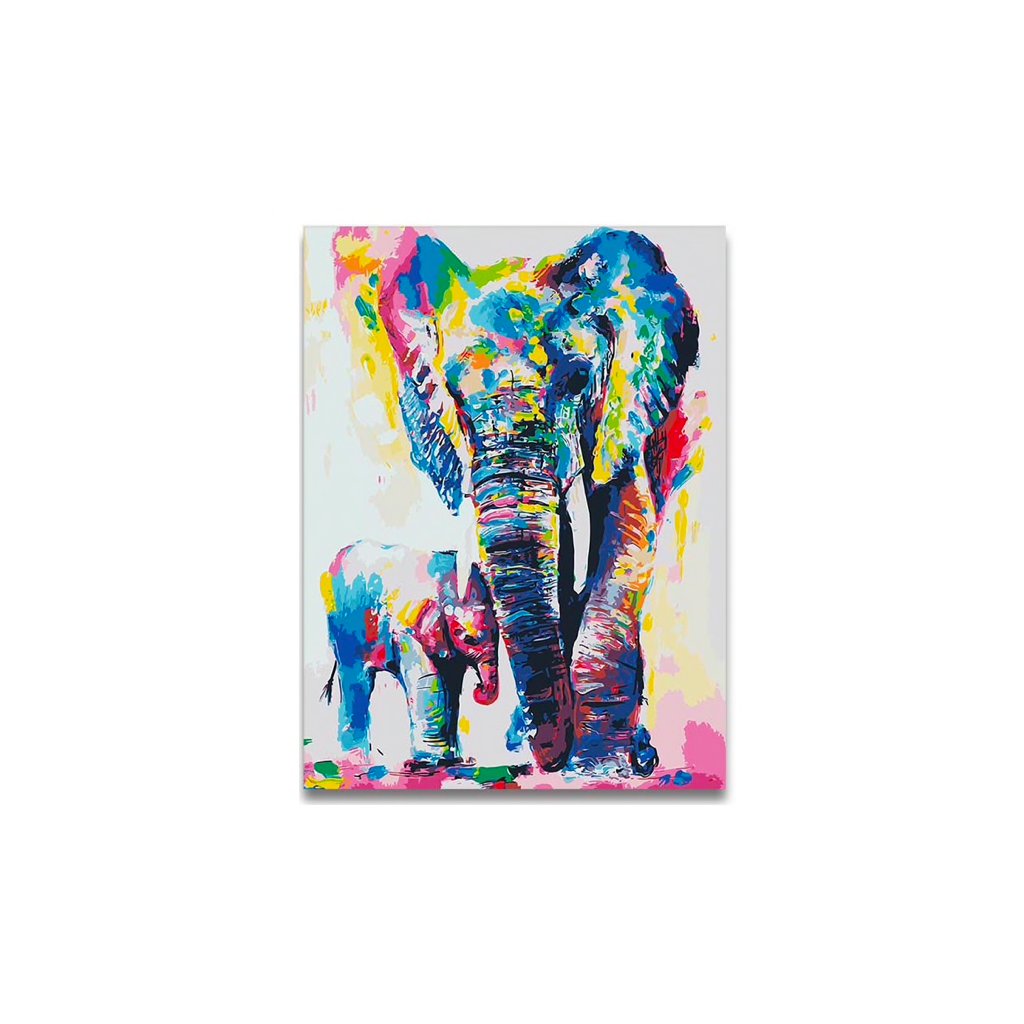 Farebné slony