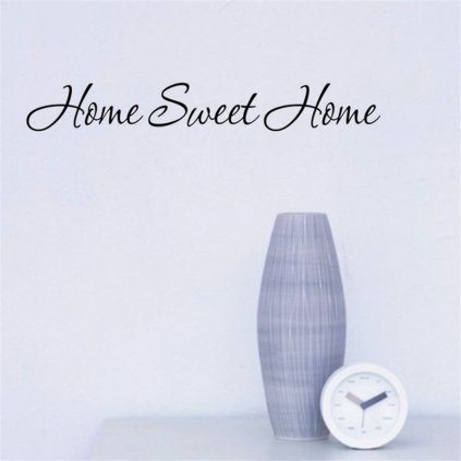samolepiaca tapeta dekoracna samolepka na stenu nalepka home sweet home interierovy dizajn dekoracia nahlad stylovydomov